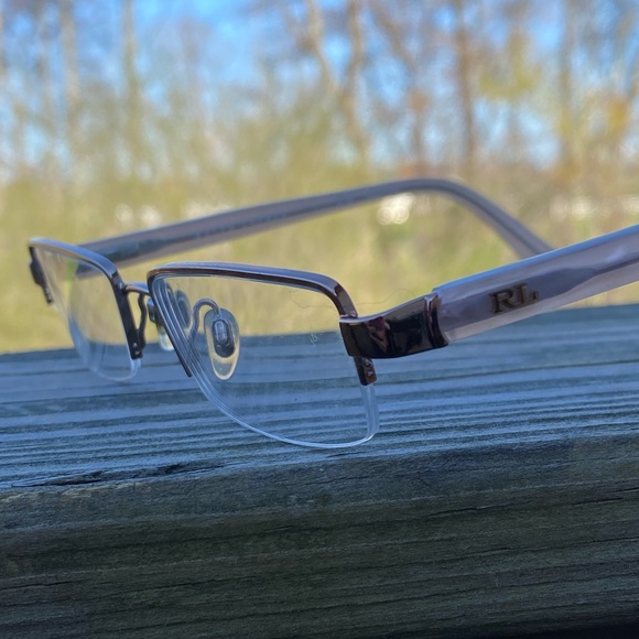 Ralph Lauren antique pink shell glasses frames RL5065 49[]16 135 - Picture 3 of 12
